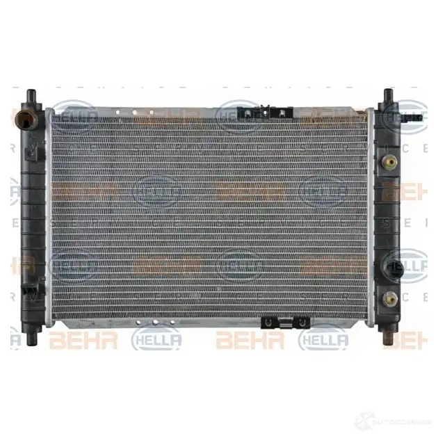 Радиатор охлаждения двигателя HELLA _BEHR HELLA SERVICE_ 44897 91DP4 8mk376704761 - Изображение 1