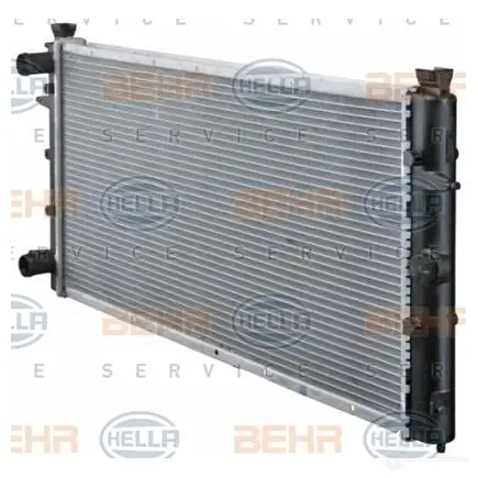 Радиатор охлаждения двигателя HELLA 45559 _BEHR HELLA SERVICE_ JBDYF 8mk376714481 изображение 1
