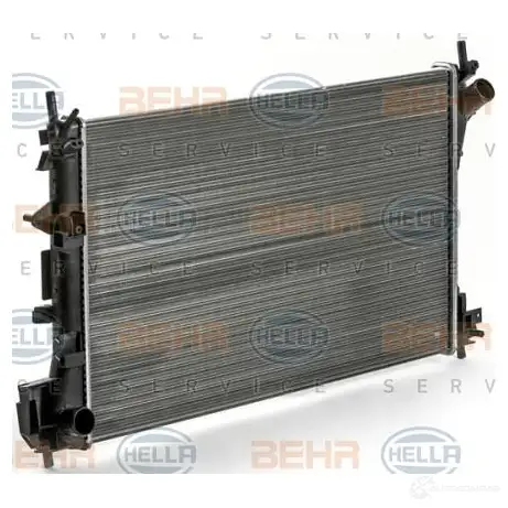 Радиатор охлаждения двигателя HELLA 8mk376700664 44846 TA4I295 _BEHR HELLA SERVICE_ - Изображение 1
