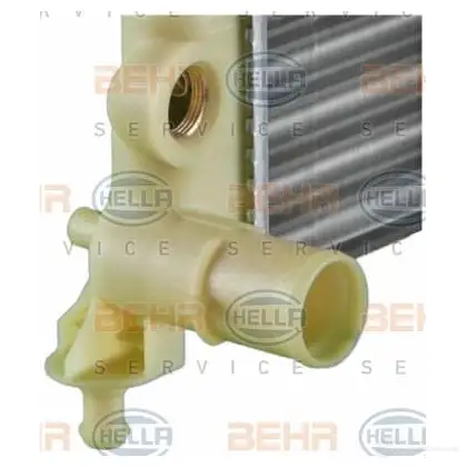 Радиатор охлаждения двигателя HELLA _BEHR HELLA SERVICE_ 45683 8mk376716121 6JDBM изображение 4
