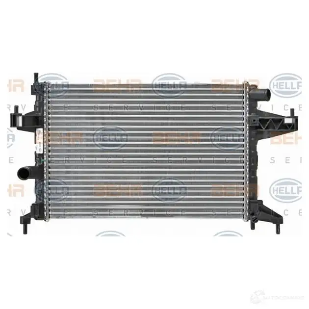 Радиатор охлаждения двигателя HELLA 45541 _BEHR HELLA SERVICE_ 2MVAVK 8mk376714364 - Изображение 1