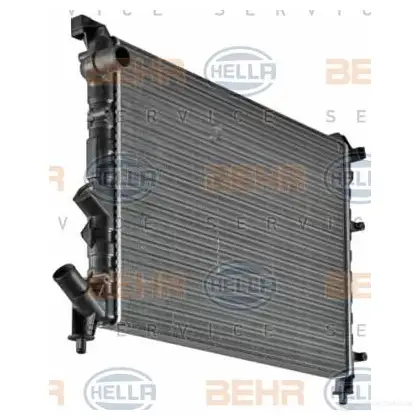 Радиатор охлаждения двигателя HELLA 45999 KMF4GV4 8mk376719761 _BEHR HELLA SERVICE_ изображение 1