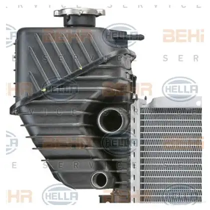 Радиатор охлаждения двигателя HELLA JT5PXLD 46162 _BEHR HELLA SERVICE_ 8mk376722001 изображение 4