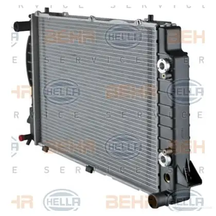 Радиатор охлаждения двигателя HELLA 45609 _BEHR HELLA SERVICE_ 8mk376715161 D0FK6 изображение 2