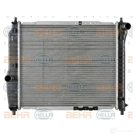 Радиатор охлаждения двигателя HELLA 46721 0NV2YH 8mk376762641 _BEHR HELLA SERVICE_ - Изображение 1