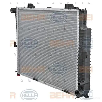 Радиатор охлаждения двигателя HELLA DEOXH _BEHR HELLA SERVICE_ 8mk376711151 45241 изображение 3