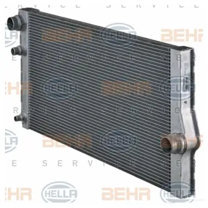 Радиатор охлаждения двигателя HELLA _BEHR HELLA SERVICE_ 46504 6FI1LG 8mk376754131 изображение 5