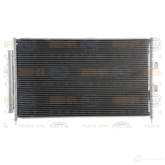 Радиатор охлаждения двигателя HELLA 45498 8mk376713731 _BEHR HELLA SERVICE_ V0X3Z