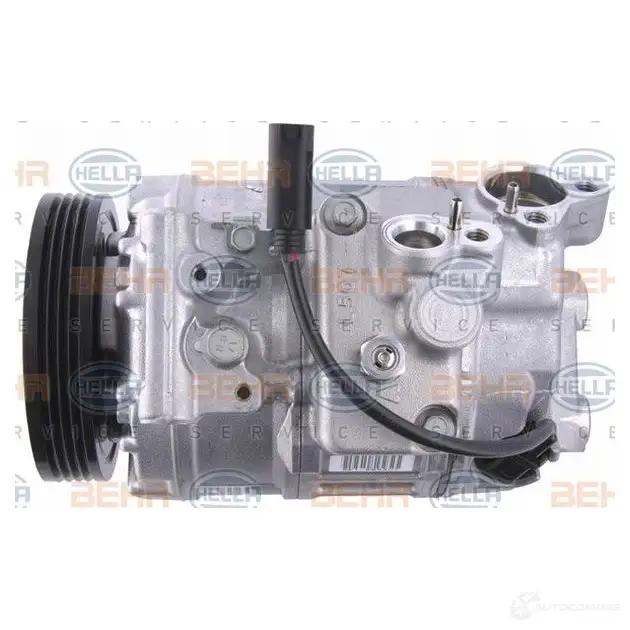 Радиатор охлаждения двигателя HELLA 45299 J038ZWS 8mk376711761 _BEHR HELLA SERVICE_