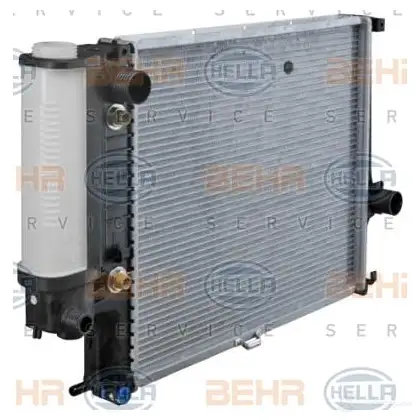 Радиатор охлаждения двигателя HELLA 45416 CYEHEN3 8mk376713101 _BEHR HELLA SERVICE_ изображение 3