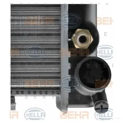 Радиатор охлаждения двигателя HELLA 4DLOG6Z _BEHR HELLA SERVICE_ 8mk376713161 45425 изображение 4