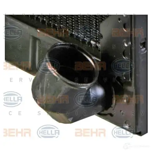 Радиатор охлаждения двигателя HELLA _BEHR HELLA SERVICE_ 45141 R100D9Y 8mk376709341 изображение 4
