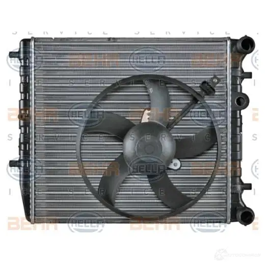 Радиатор охлаждения двигателя HELLA 8mk376704601 56DOMC _BEHR HELLA SERVICE_ 44883 изображение 0