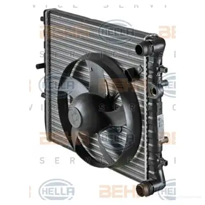 Радиатор охлаждения двигателя HELLA 8mk376704601 56DOMC _BEHR HELLA SERVICE_ 44883 изображение 3