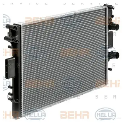Радиатор охлаждения двигателя HELLA 47243 KR1QQ 8mk376900234 _BEHR HELLA SERVICE_ - Изображение 1