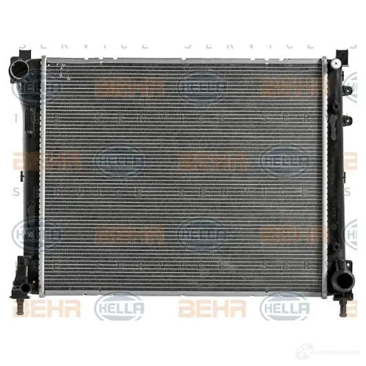 Радиатор охлаждения двигателя HELLA 47253 8mk376900291 _BEHR HELLA SERVICE_ BVM95 - Изображение 1