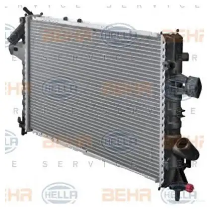 Радиатор охлаждения двигателя HELLA R9QZN 45372 8mk376712601 _BEHR HELLA SERVICE_ изображение 2