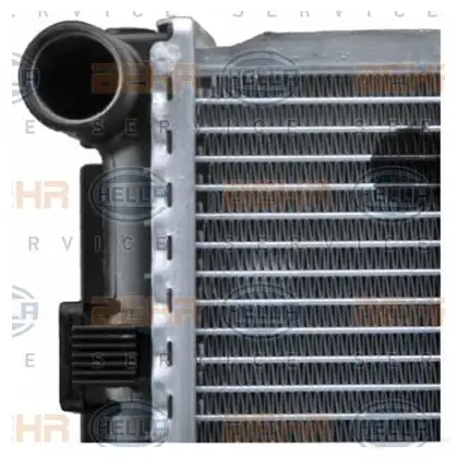 Радиатор охлаждения двигателя HELLA 45349 8mk376712441 _BEHR HELLA SERVICE_ DL4UPL изображение 5