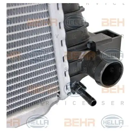 Радиатор охлаждения двигателя HELLA 44862 8mk376701314 ITZ0ND _BEHR HELLA SERVICE_ изображение 4