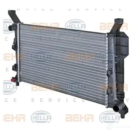 Радиатор охлаждения двигателя HELLA 8mk376721024 46087 9A30A _BEHR HELLA SERVICE_ изображение 2