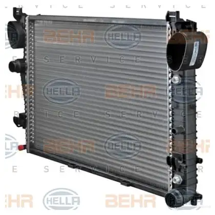 Радиатор охлаждения двигателя HELLA _BEHR HELLA SERVICE_ 849QK 45371 8mk376712594 изображение 2