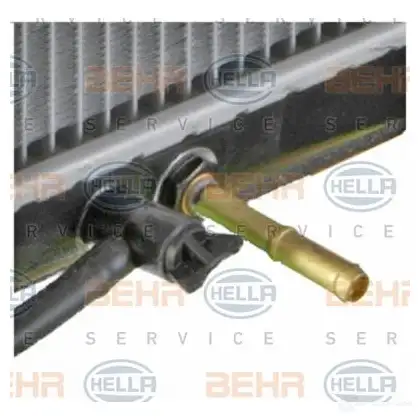 Радиатор охлаждения двигателя HELLA 46773 8mk376763611 JEI53 _BEHR HELLA SERVICE_ изображение 2