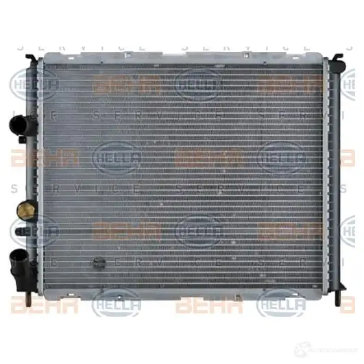 Радиатор охлаждения двигателя HELLA _BEHR HELLA SERVICE_ 45824 8mk376717781 TZGNHT - Изображение 1