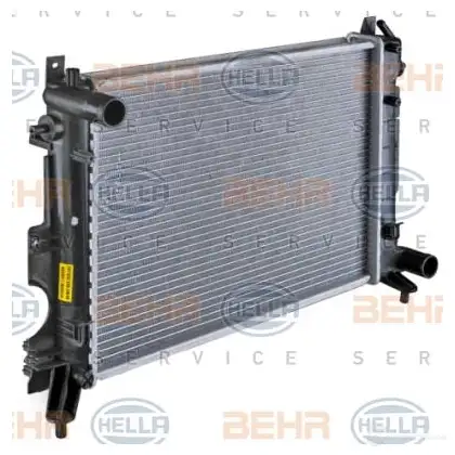 Радиатор охлаждения двигателя HELLA _BEHR HELLA SERVICE_ 8mk376720551 71S7SI 46058 изображение 4