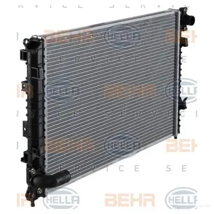Радиатор охлаждения двигателя HELLA LZROBB 8mk376749501 46417 _BEHR HELLA SERVICE_ изображение 2