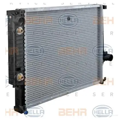 Радиатор охлаждения двигателя HELLA 45436 _BEHR HELLA SERVICE_ 8mk376713251 0Q38Q изображение 2