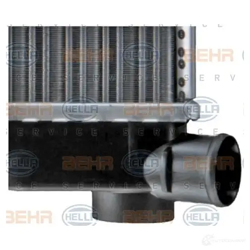 Радиатор охлаждения двигателя HELLA _BEHR HELLA SERVICE_ 8mk376713261 A44OQ 45437 изображение 4
