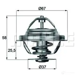 Термостат ож HELLA C.784.88 601914 70 808981 ti12588 изображение 0