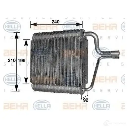 Испаритель кондиционера HELLA _BEHR HELLA SERVICE_ 8BXGLU 41807 8fv351210271