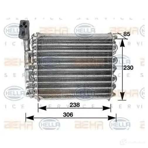 Испаритель кондиционера HELLA B0VGY 41822 8fv351210461 _BEHR HELLA SERVICE_