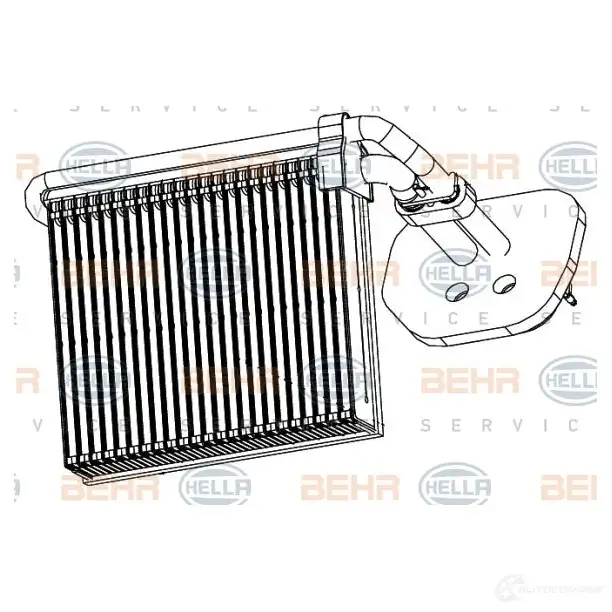 Испаритель кондиционера HELLA 8fv351330791 8O30O8U _BEHR HELLA SERVICE_ 41949 изображение 1