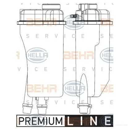 Расширительный бачок HELLA 8ma376731501 44731 _BEHR HELLA SERVICE_ WD43SX - Изображение 1