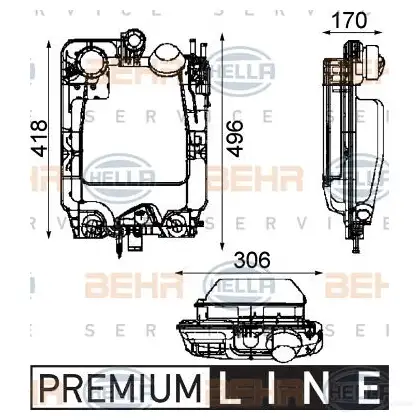 Расширительный бачок HELLA 44715 V9WVS _BEHR HELLA SERVICE_ 8ma376705291