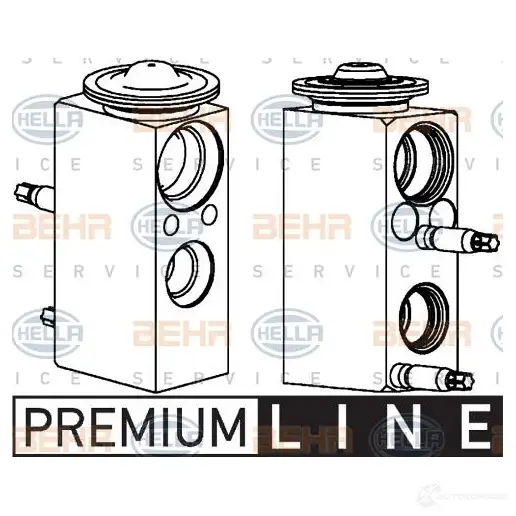 Расширительный клапан кондиционера HELLA 50885 8uw351239591 _BEHR HELLA SERVICE_ WZQPYAN