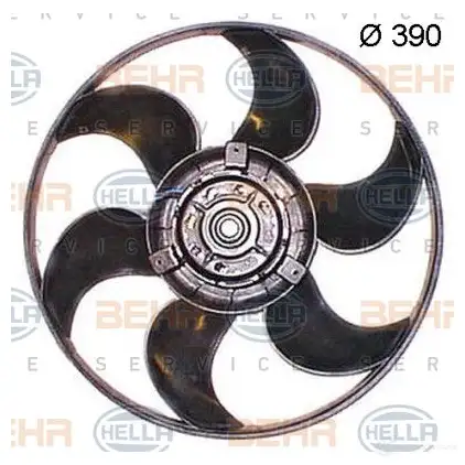 Вентилятор радиатора HELLA 8ew351150164 4045621480271 J34 QS 38556 изображение 4