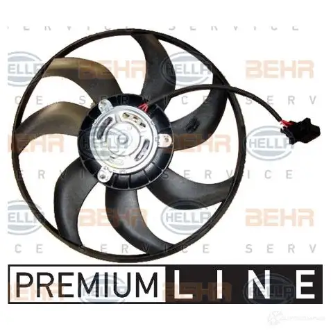 Вентилятор радиатора HELLA 63JFB 8ew351149081 38483 _BEHR HELLA SERVICE_ - Изображение 1