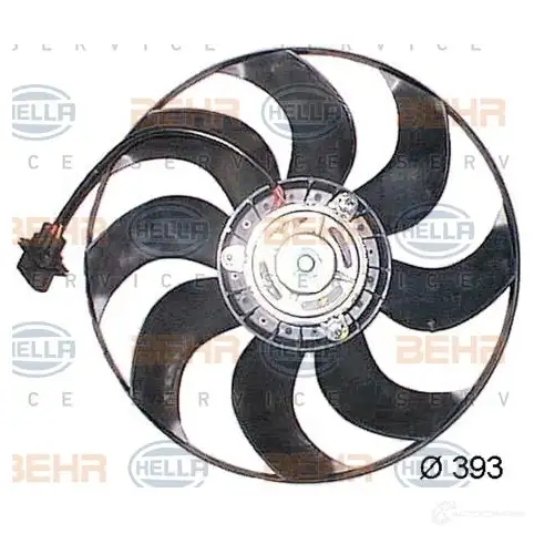 Вентилятор радиатора HELLA RJ82L _BEHR HELLA SERVICE_ 8ew351043561 38378 изображение 0