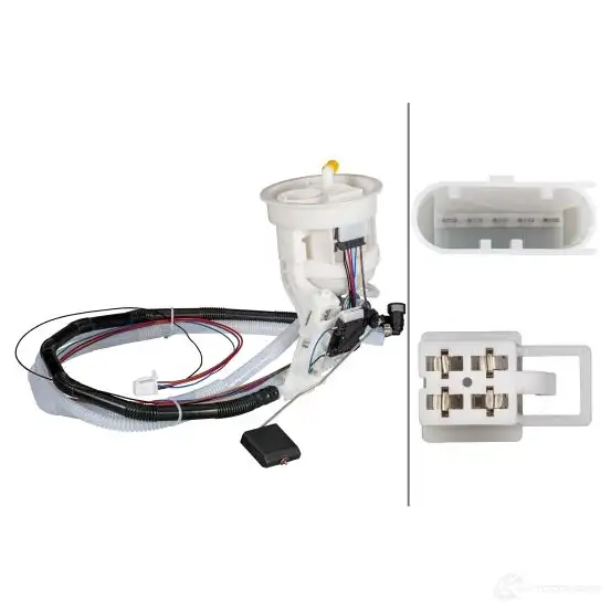 Датчик уровня топлива бензобака HELLA W 31BSY 8TF 358 146-421 1437453239 изображение 0