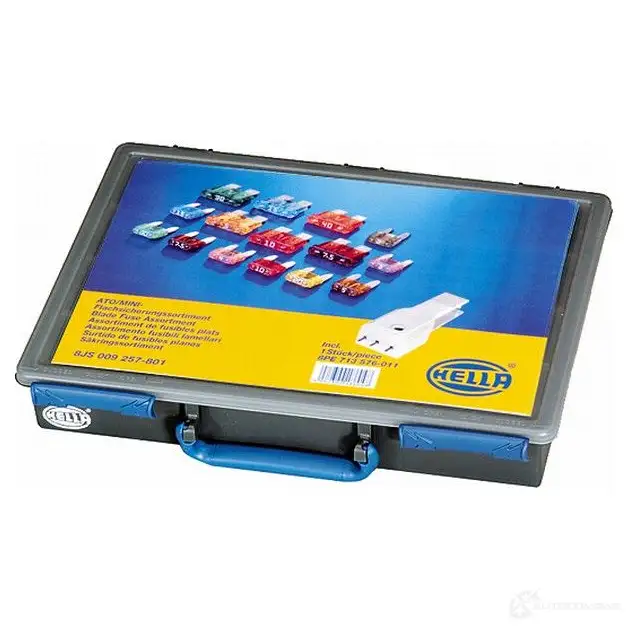 Комплект предохранителей HELLA 9X1 FP 4082300186048 43672 8JS 009 257-801