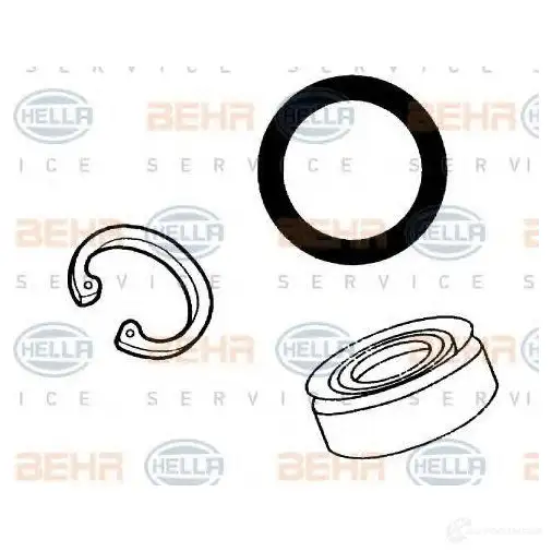 Комплект прокладок компрессора HELLA 9gr351172811 51963 _BEHR HELLA SERVICE_ 07DMG