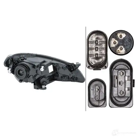 Фара HELLA 12157 E1 3216 E1 3215 1ej010671011 - Изображение 1
