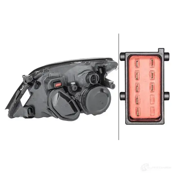 Фара HELLA 12248 1el008320141 RD2YB E1 1356 - Изображение 1