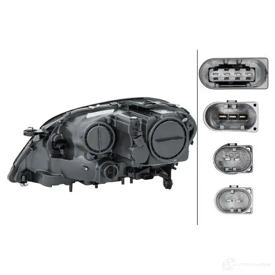 Фара HELLA 12488 E4 10206 QIVONM 1el263036021 - Изображение 1