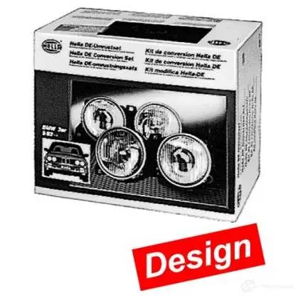 Комплект фар HELLA E1 34572 1dl005630801 012385 1423013343