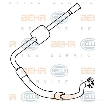 Трубка шланг кондиционера HELLA _BEHR HELLA SERVICE_ V53N6 52131 9gs351337701