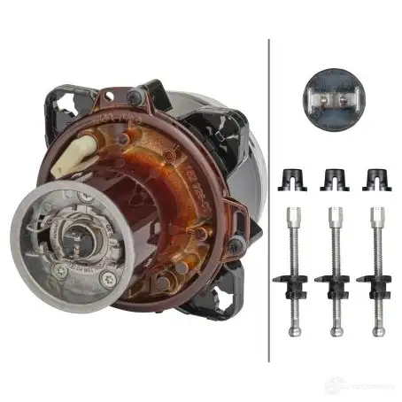 Фара HELLA 012789 11577 90 mm Classic 1BL 008 193-011 - Изображение 1